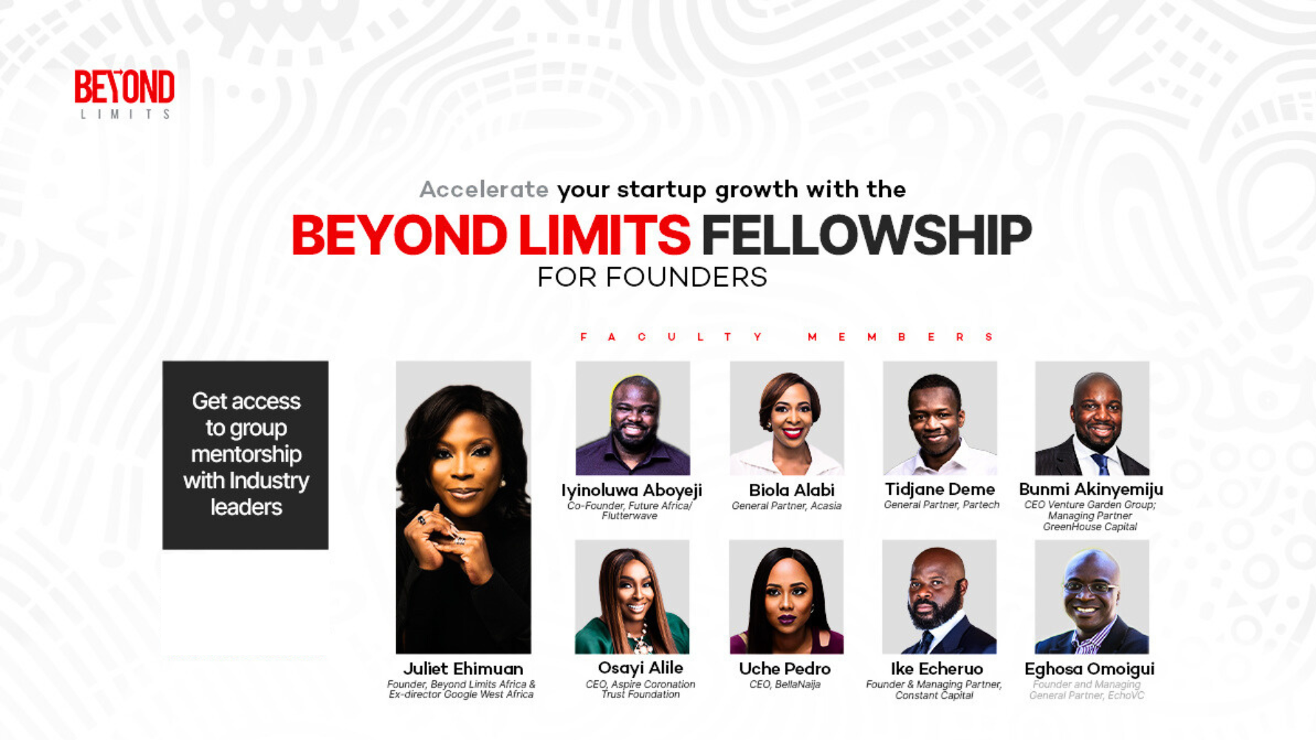 Beyond Limits Fellowship for Founders Cohort 2.0